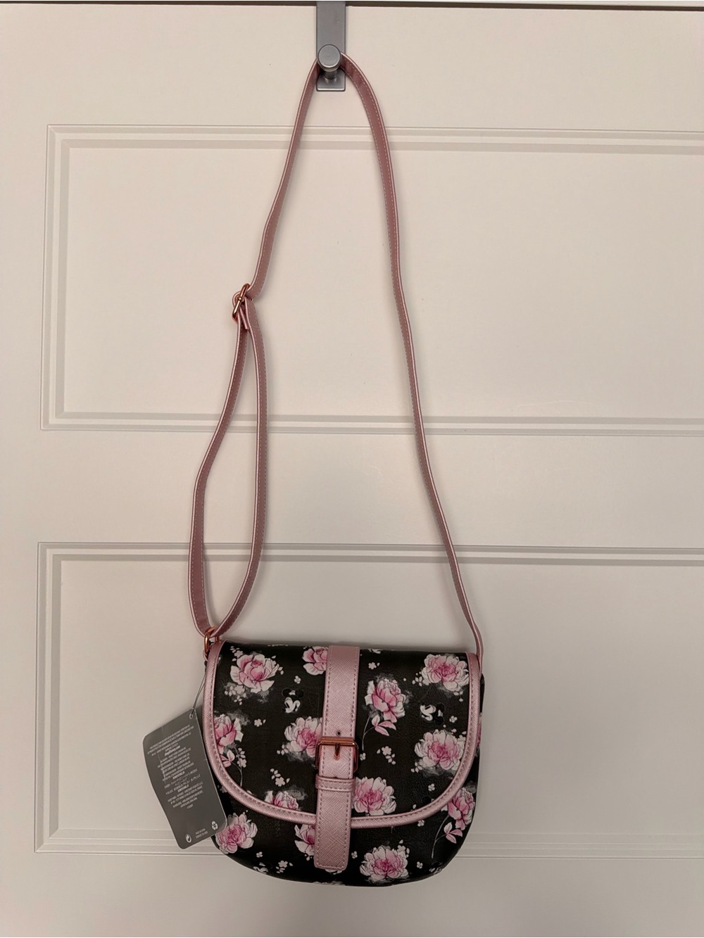 NWT Disney Loungefly Positively Minnie Saddle Bag